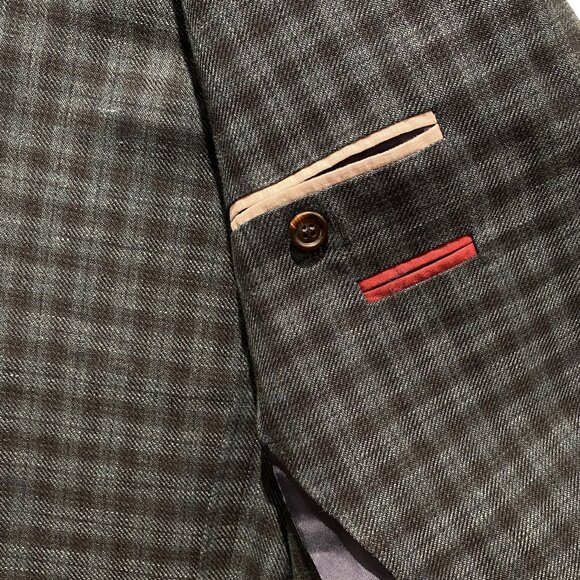 Brunello Cucinelli 3 button Linen Sports Jacket - Picture 5 of 6